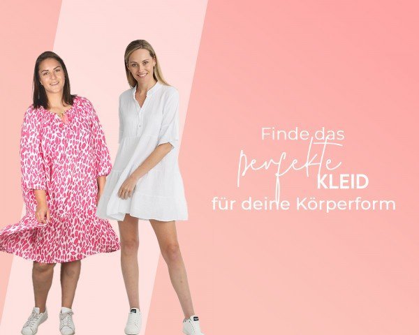 Finde das perfekte Kleid für deine Körperform