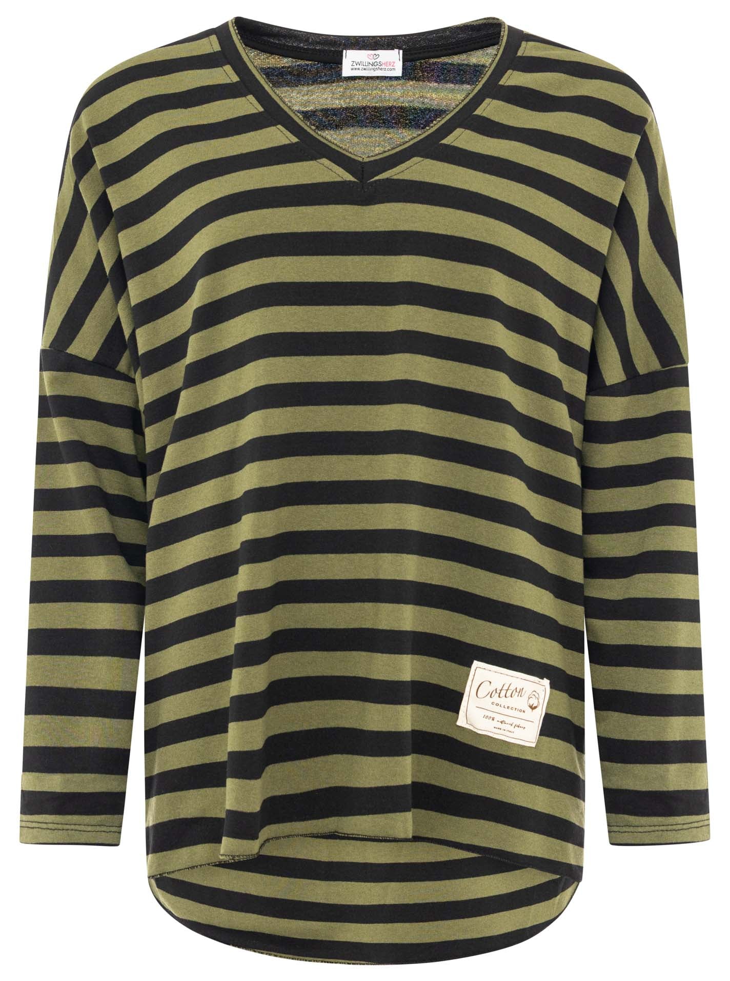 100% BW Oversize Shirt "Stripes"