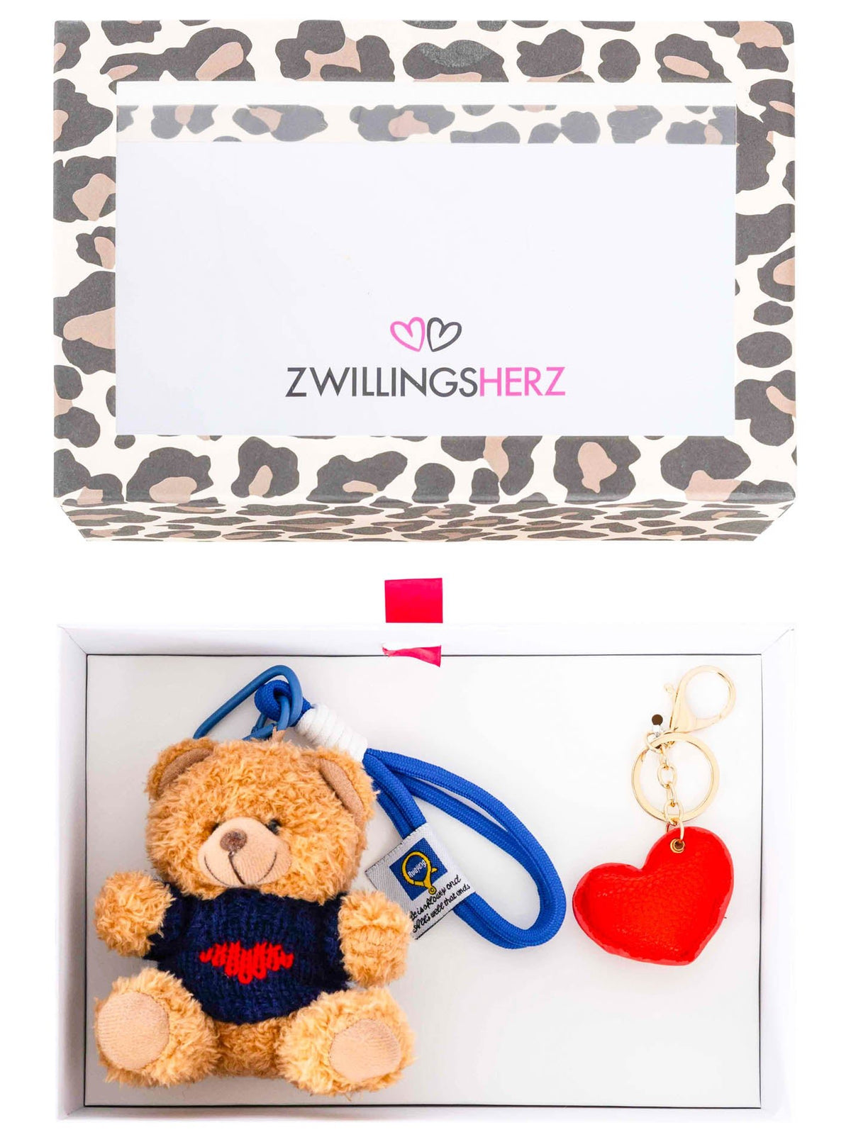 Geschenk Set Anhänger "Teddy"