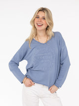 Jeansblau