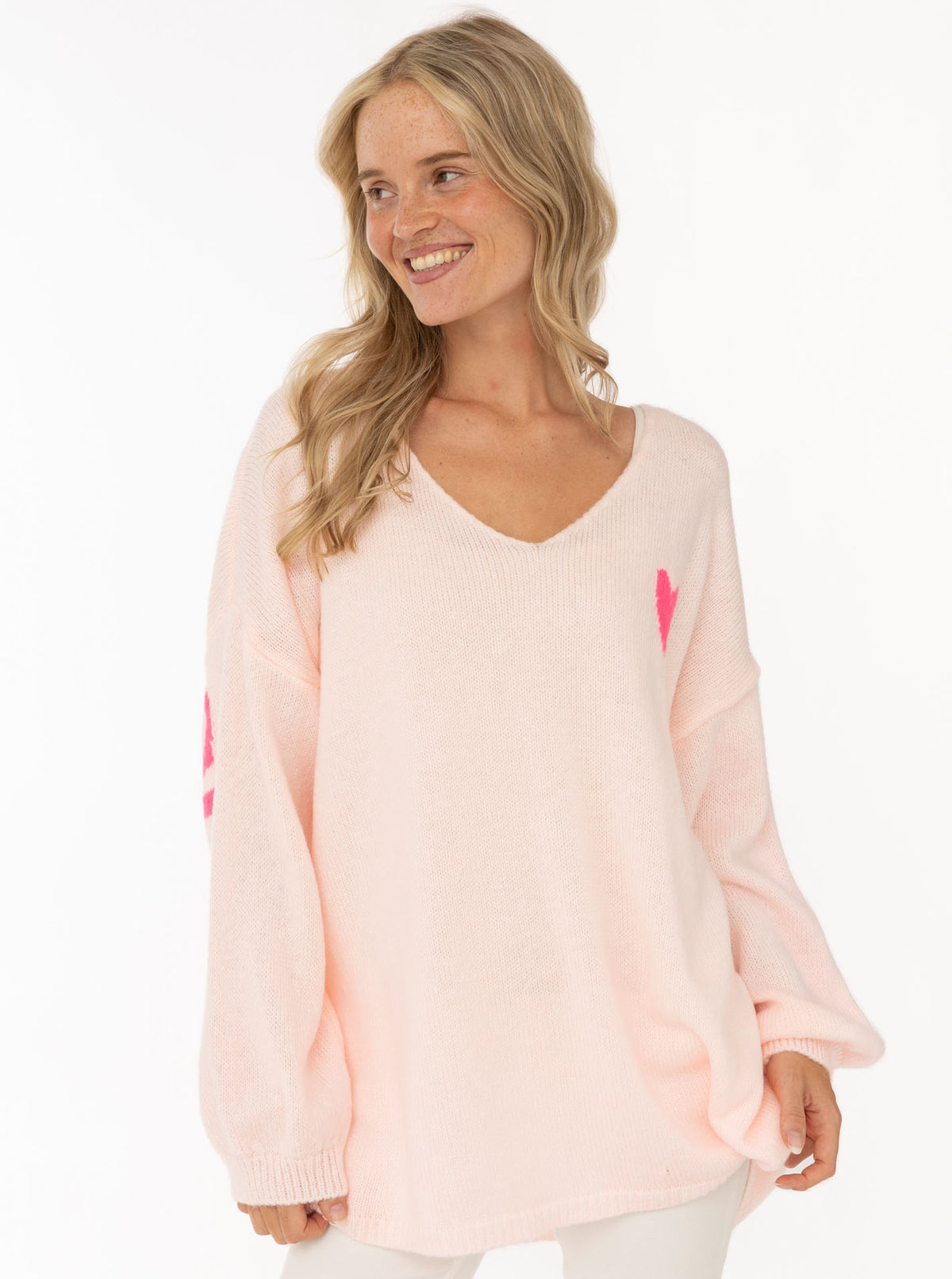 Oversize Strick Pullover "Self Club"