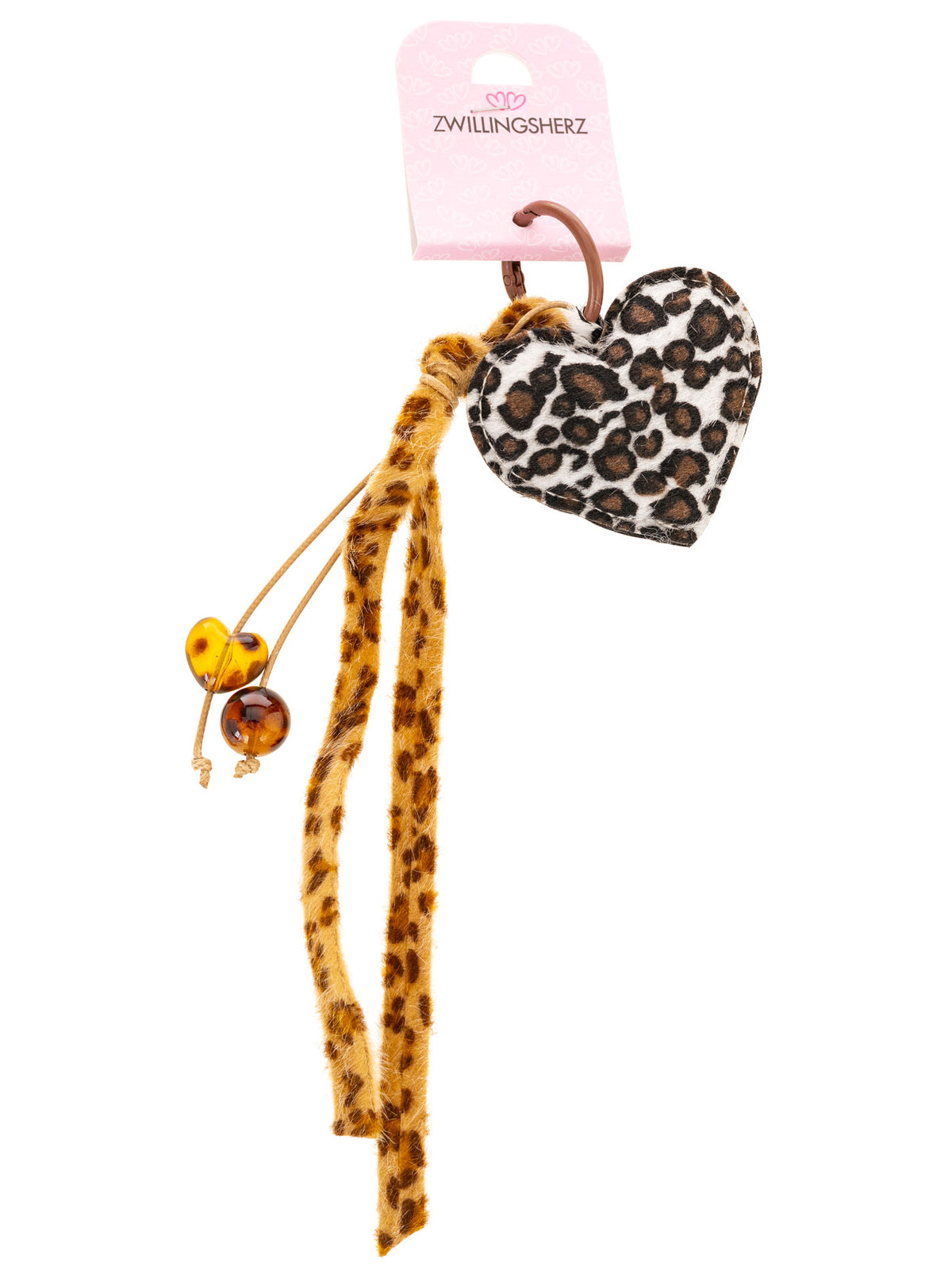 Schlüsselanhänger "Leopard Heart"
