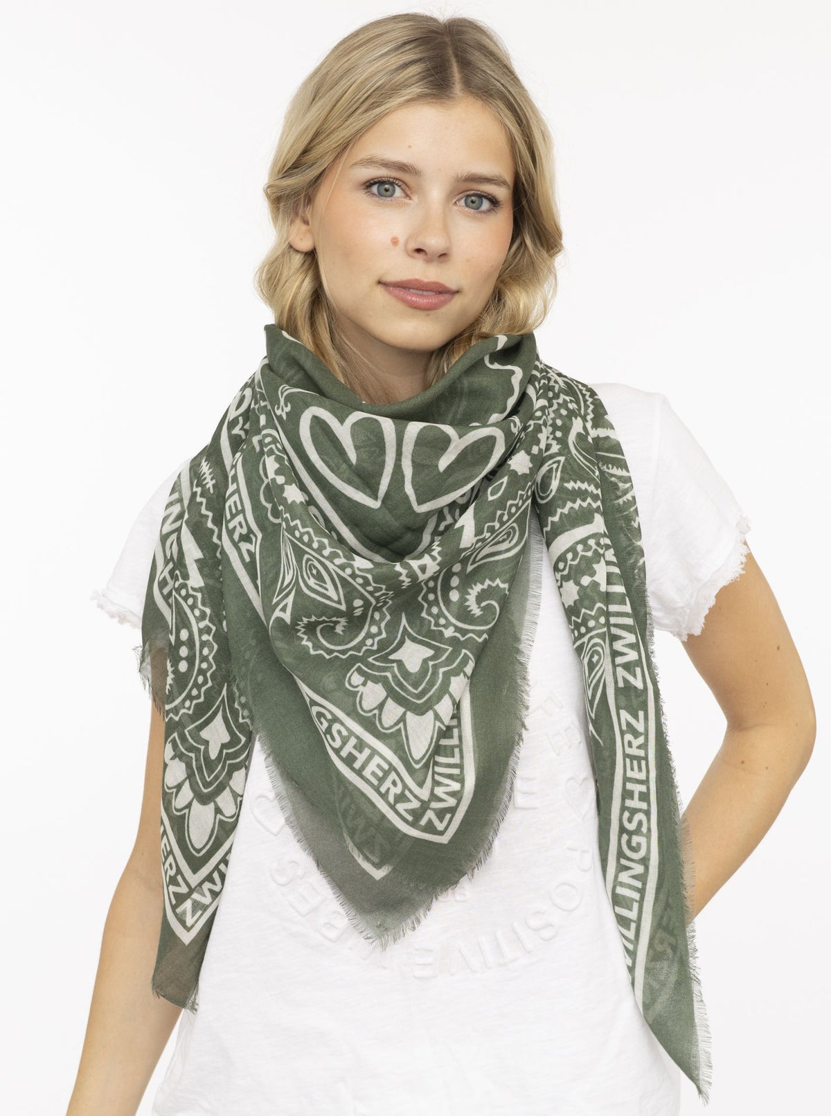 Viereckstuch Druck "Paisley Pattern"