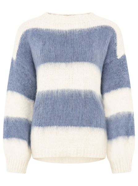Oversize Kuschel Pullover "Streifen"