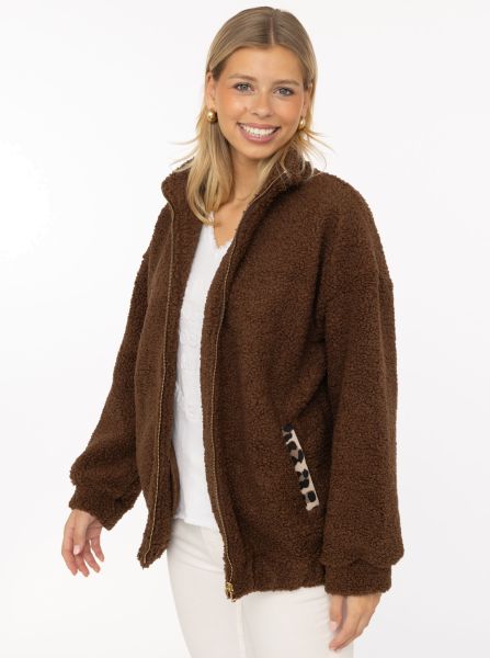 Fleece Teddy Jacke "Small Leo"