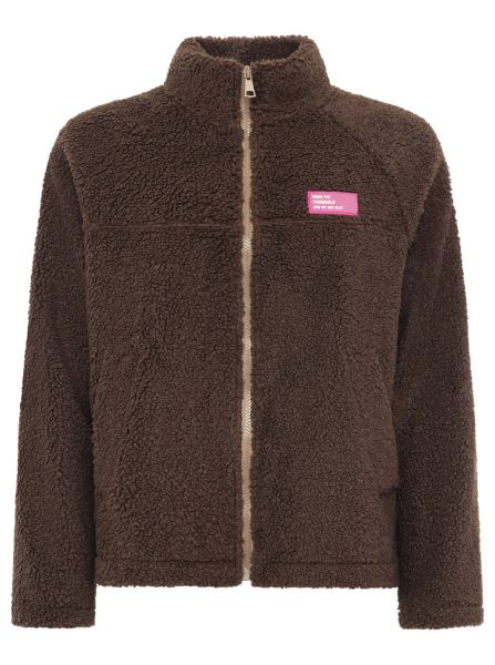 Teddyfleece Jacke "Dress"