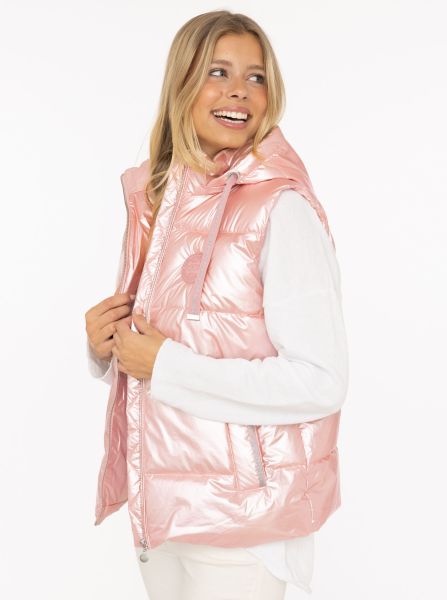 Steppweste kurz "Zwillingsherz"