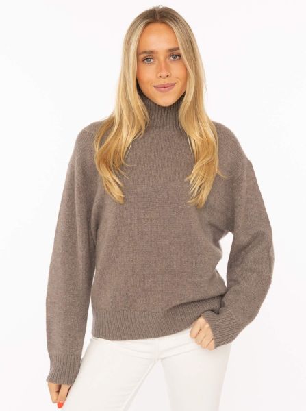 100% Cashmere Stehkragen Bold