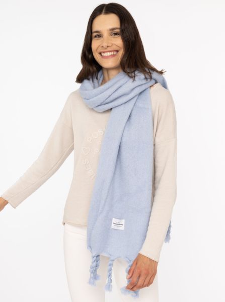 XXL Winterschal "Big Tassel & Uni"