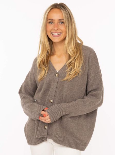 100% Cashmere Oversize Cardigan Loose