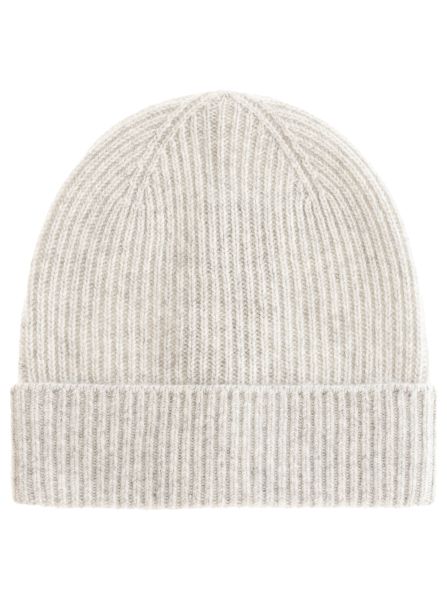 100% Kaschmir Beanie "Ribbon Pattern"