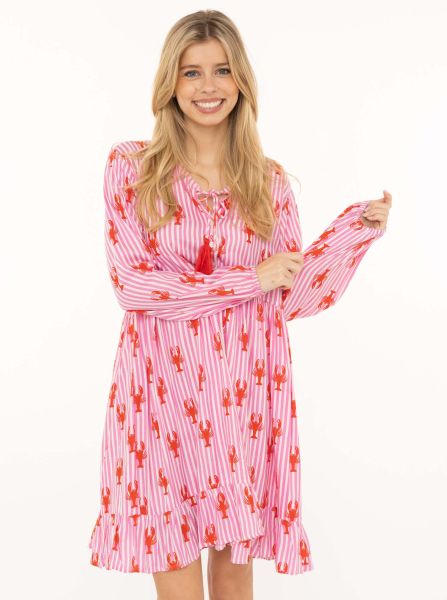 Kleid "Lobsters & Stripes"