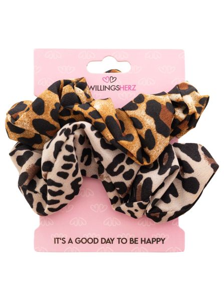 Haargummis Scrunchies "Leo"