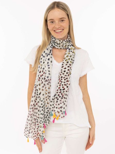 Tuch "Dots & Tassels"