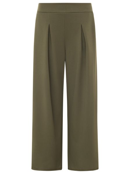 Oversize Stoffhose "Bundfalte"
