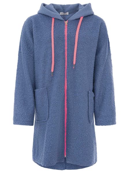 Oversize Teddy Mantel "Neon"