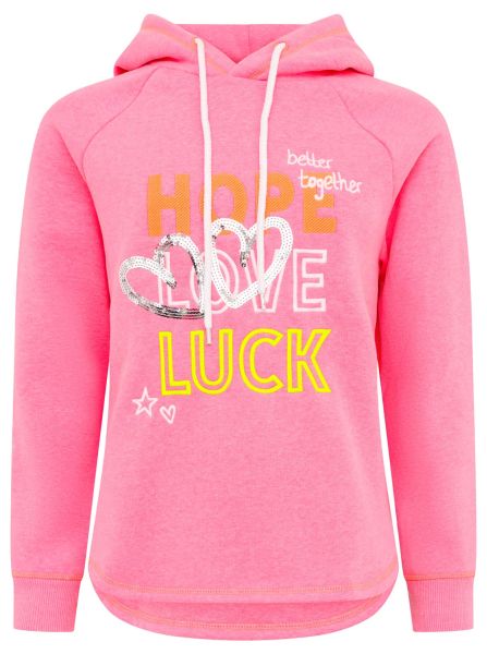 Hoodie "Hope Love Luck"