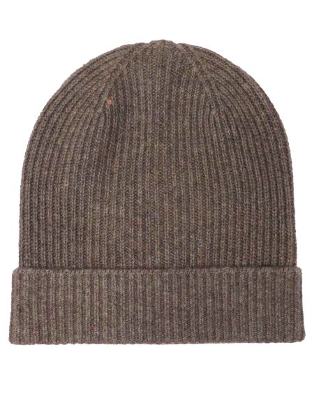 100% Kaschmir Beanie "Ribbon Pattern"