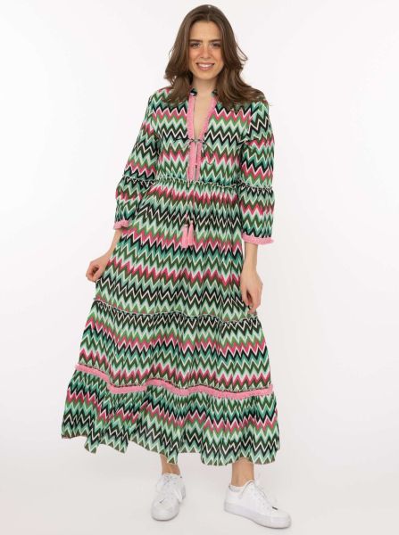 Maxikleid "Zick Zack"