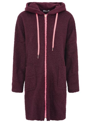 Oversize Teddy Mantel "Neon"