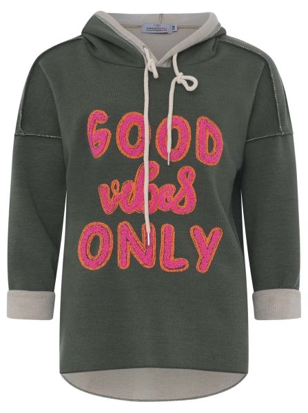 Hoodie Doubleface "Good Vibes Only"