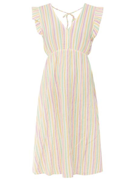 Musselin Kleid "Sommer Streifen"