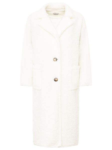XXL Teddymantel Wollmix "Snow"