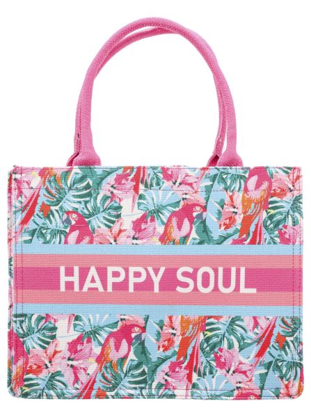 Tote Shopper Bag "Happy Soul"