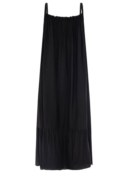 Spaghetti Kleid BW "Uni & Summer"