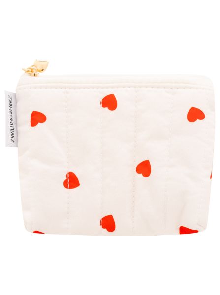 Kosmetiktasche "Kleine Herzen"