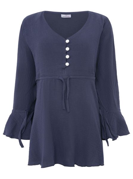 Musselin Bluse "BoHo"