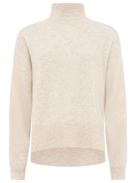 100% Kaschmir Pullover "Stehkragen"