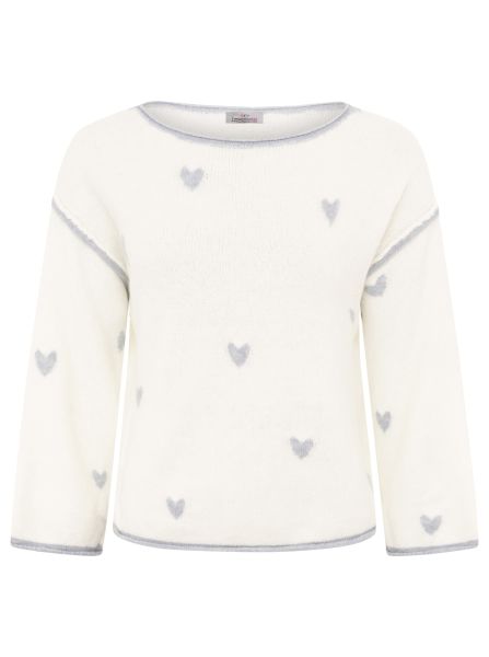Pullover "Herzchen & Kante"