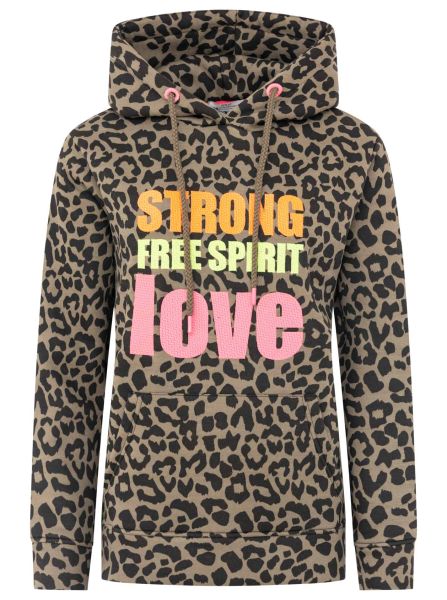 Hoodie "AOP Leo Strong"