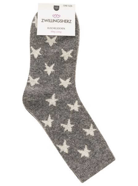 Kuschelsocken "Sterne"