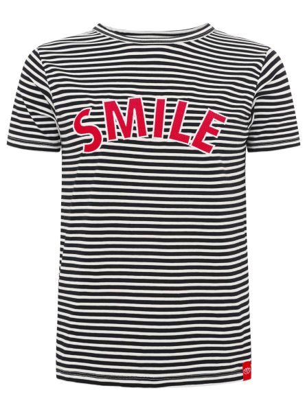 T-Shirt "Streifen & Smile"