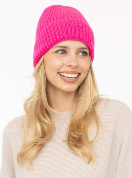 100% Cashmere Grobstrickmütze "Chunky"