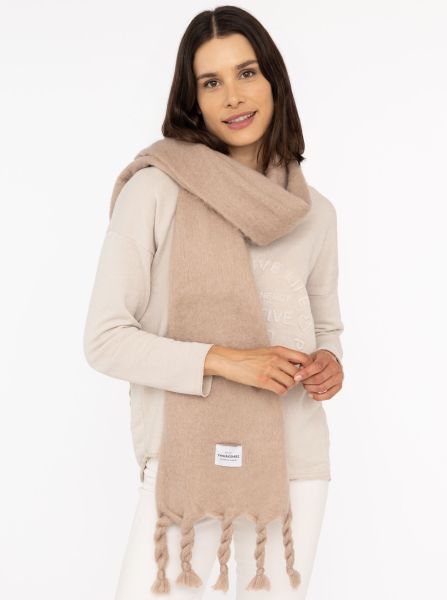 XXL Winterschal "Big Tassel & Uni"