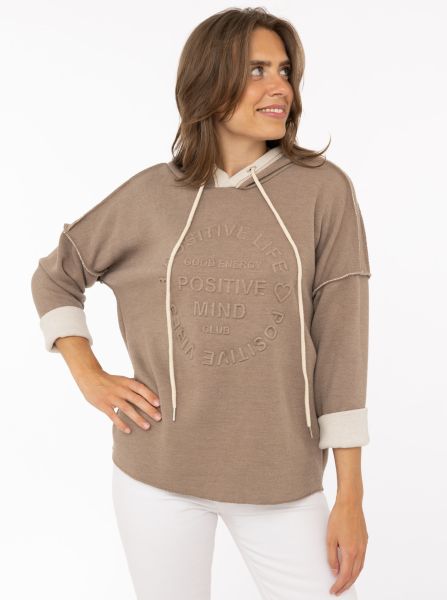 Double Face Hoodie "Positive Mind"