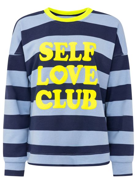 Pullover Sweat Rundhals "Self Love Club"