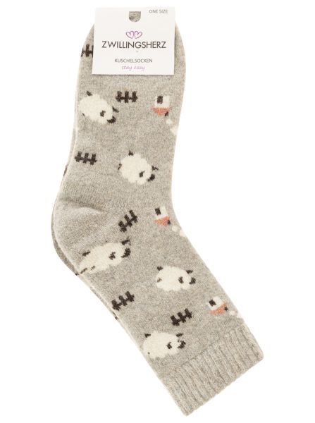 Kuschelsocken "Schaf"