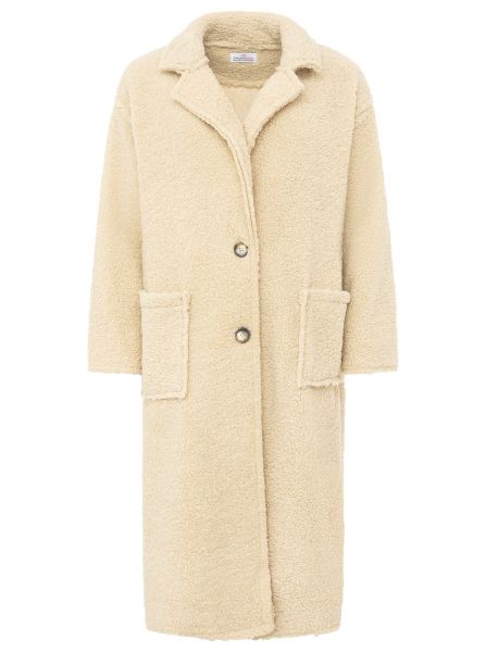 XXL Teddymantel Wollmix "Snow"