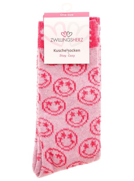 Kuschelsocken "Multi Smile"