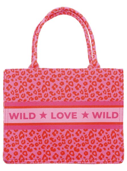 Tote Shopper Bag "Wild Love Colorful"