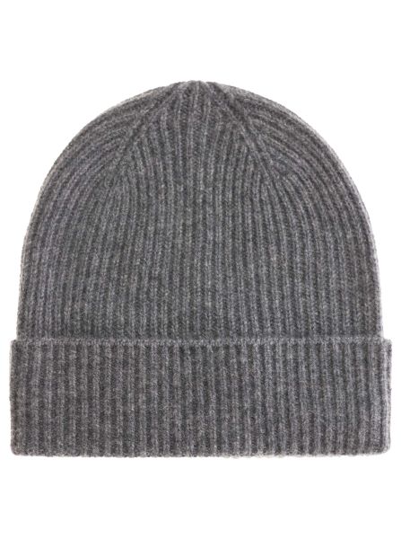 100% Kaschmir Beanie "Ribbon Pattern"
