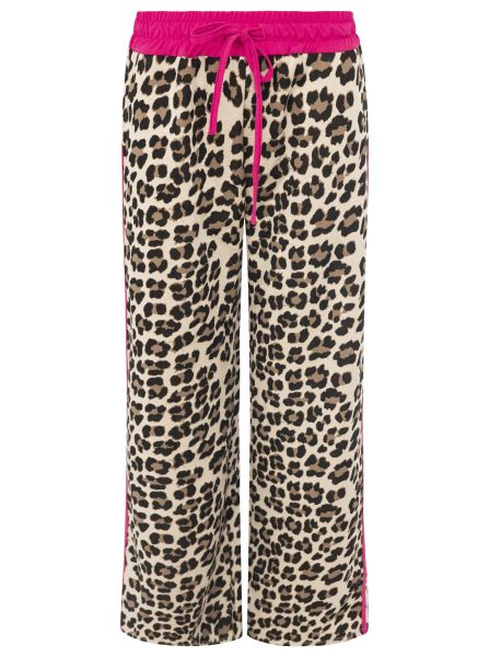 Lounge Hose "Leo mit Kontrastbund"