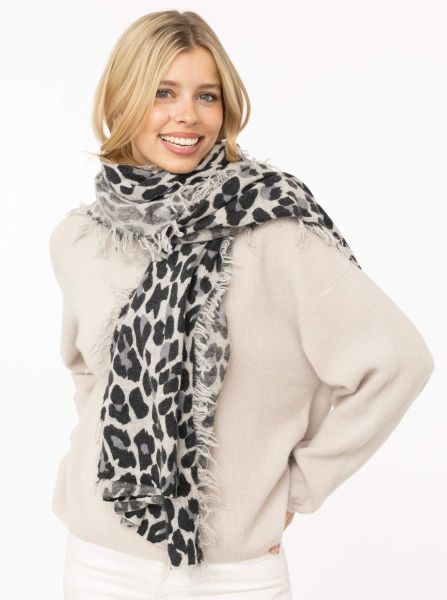 100% Cashmere Druckschal "Leo"