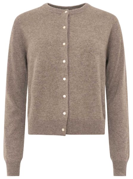 100% Kaschmir Cardigan "Perlmutt"