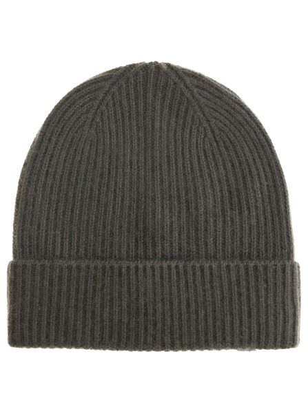 100% Kaschmir Beanie "Ribbon Pattern"