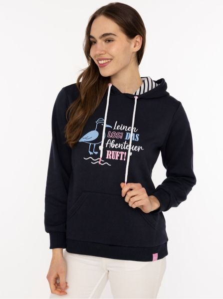 Hoodie "Leinen Los"